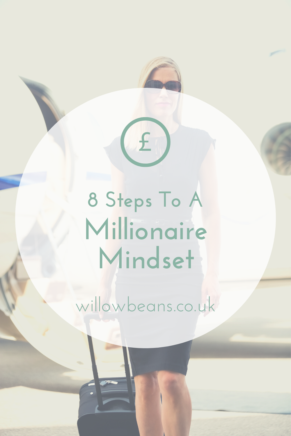 Pinterest Graphic for Social Sharing: Millionaire Mindset