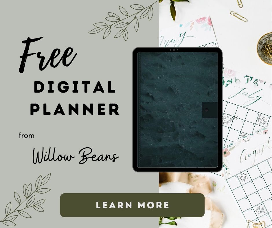 Are you ready to switch to a Digital Planner? | Willow Beans