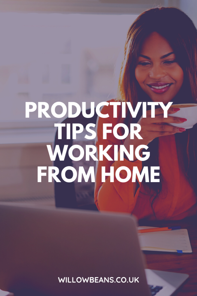 Productvity Tip for Working From Home